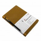 A5 Thick Classic Notebook with Dividers Tab and Pen Loop, 12 Subject Tab Journal