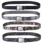 1.5" Mens Adjust Tactical Belt Military Army Training Webbing Belt Metal Buckle