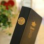 Black Leather Scketchbook for Drawing Hardcover 5.5 X 8.5 Bound Thick 416 Pages