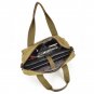 Men's Messenger Bag Canvas Military Shoulder Bag Fix 14" Laptop School Work Bag