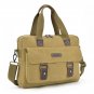 Men's Messenger Bag Canvas Military Shoulder Bag Fix 14" Laptop School Work Bag