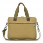 Men's Messenger Bag Canvas Military Shoulder Bag Fix 14" Laptop School Work Bag