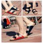 Casual Double Leather Strap Mens Adjustable Sandals Comfort EVA Beach Home Slide