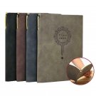Leather Journal with Pen A5 Classic Lined Notebook for Men and Women 200 Pages