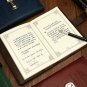 Vintage Leather Journal Diary with Lock 3 Digit Code Secret Notebook 8" Box Pack