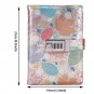 Gift for Her Personal Diary Journal with Lock Code A5 Leather Cover Lined Paper