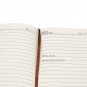 Boys Leather Journal Diary with Lock A5 Size 3 Digits Code Lock Notebook, Black