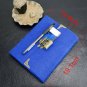 Royal Blue Cover Journal for Women Spiral Bound Diary with Unique Lock and Key