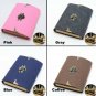 Royal Blue Cover Journal for Women Spiral Bound Diary with Unique Lock and Key