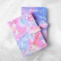 Girls Unicorn Hardcover Writing Journal Diary Magnet Closure 7" Travel Notebook