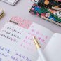 A5 Monthly Weekly Planner for Women Floral Leather Soft Cover Personal Journal