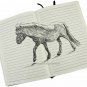 Very Thick Lined Paper Notebook A5 Size Soft Leather Cover Ruled Writing Journal