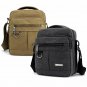 Mens Vertical Shoulder Messenger Bag for iPad Mini/7.9" Tablet Small Canvas Bag