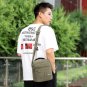 Mens Vertical Shoulder Messenger Bag for iPad Mini/7.9" Tablet Small Canvas Bag