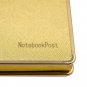 Golden Hardcover Ruled Paper Notebook with Gold Edge A5 288 Pages Personal Book