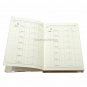 Golden Hardcover Ruled Paper Notebook with Gold Edge A5 288 Pages Personal Book