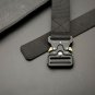 Tactical Belt Quick Release for Mens Big and Tall, 38mm Wide Nylon Webbing Strap