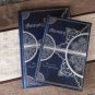 Vintage Hardcover Paper Notebook Lines Pages Medium and Large Size Retro Design