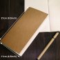 Traveler's Notebook Refill Paper, 64 Pages, Standard Size 8.3 x 4.3 inch