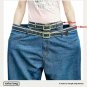 Big & Tall Size Mens Canvas Belt for Jeans Metal Prong Buckle Web Belt Plus Size