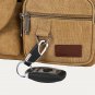 Mens Messenger Bag Canvas for Work and School Medium Size Crossbody Shoulder Bag