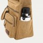 Mens Messenger Bag Canvas for Work and School Medium Size Crossbody Shoulder Bag