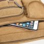 Mens Messenger Bag Canvas for Work and School Medium Size Crossbody Shoulder Bag