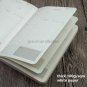 A5 White Productive Time Planner Notebook to Do Journal for Student Teacher Work