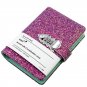 A6 Refillable Journal Leather with Password Lock for Girls,200 Pages Lined Paper