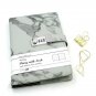 A5 Black Marble Secret Diary with Lock for Boys and Girls, Lined Writing Paper