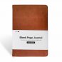 Thick Blank Page Journal A5 Leather Hardcover for Dream Diary, Unlined Notebook