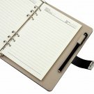 A5 Leather Notebook Cover Refillable Diary with Combination Lock to Write in