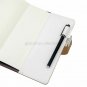 A5 Woven Leather Secret Diary with Digital Password Lock, 200 Pages Lined Paper