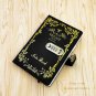 A5 Leather Lined Journal Diary with Lock for Adult Vintage Cover Womens Notebook