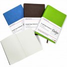 Thick 400 Pages Graph Paper Leather Notebook Soft Cover A5 Grid Paper Journal
