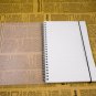 A5 Spiral Graph Paper Notebook Tansparent Hardcover 160 Pages Grid Paper Journal