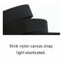 38mm Wide Heavy Duty Mens Elastic Stretch Belts with Double D Ring for Jeans