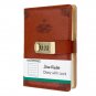 Vintage Brown B6 Notebook with Password Lock Personal Diary Agenda Book 260 Page