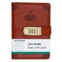 Vintage Brown B6 Notebook with Password Lock Personal Diary Agenda Book 260 Page
