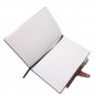 A5 Leather Journal Notebook with Lined Paper and Pen Loop 256 Pages ,Brown