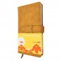 Brown Leather 200 Pages Lined Traveler's Journal 100gsm Ruled Paper Notebook