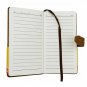Brown Leather 200 Pages Lined Traveler's Journal 100gsm Ruled Paper Notebook
