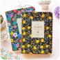 A5 Monthly Weekly Planner for Women Floral Leather Soft Cover Personal Journal