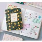 A5 Monthly Weekly Planner for Women Floral Leather Soft Cover Personal Journal