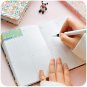 A5 Monthly Weekly Planner for Women Floral Leather Soft Cover Personal Journal