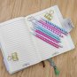 Diary and Pen Gift Set for Girls: Flora Secret Notebook with Lock, Colorful Pens