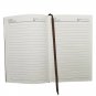 360 Pages A5 Line Journal Paper Notebook with Embossed Deer Faux Leather Cover