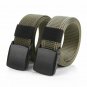 Big and Tall Nylon Belts with Outdoor Slider Buckle for Men, 130cm to 140cm Belt