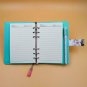 A6 Refillable Diary Book with lock for Girls and Women, Floral Cover, 160 Pages