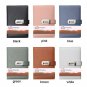 200 Pages Ruled Paper Notebook with Password Lock for Boys & Girls Leather Cover